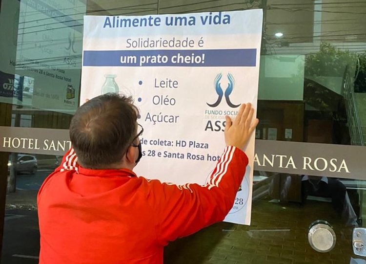 HD Plaza, Restaurante Prazeres 28 e Santa Rosa Hotel mobilizam arrecadação de leite, óleo e açúcar para o Fundo Social 