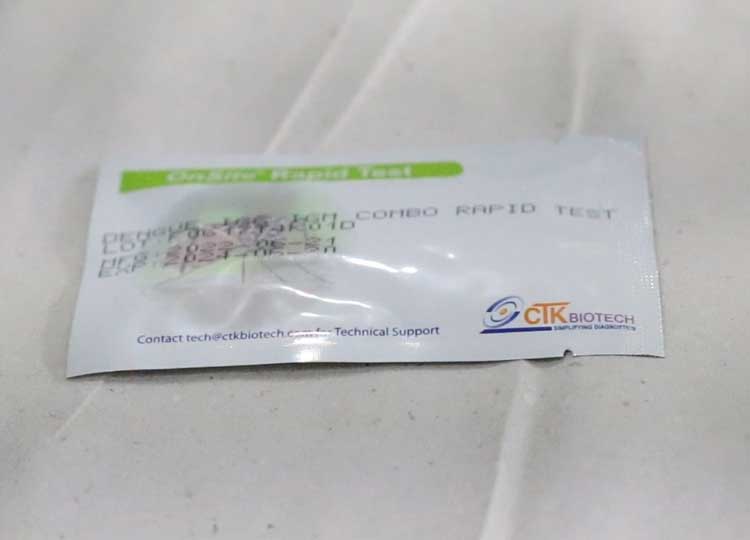 Teste de dengue será ofertado nas unidades de saúde dentro de um protocolo