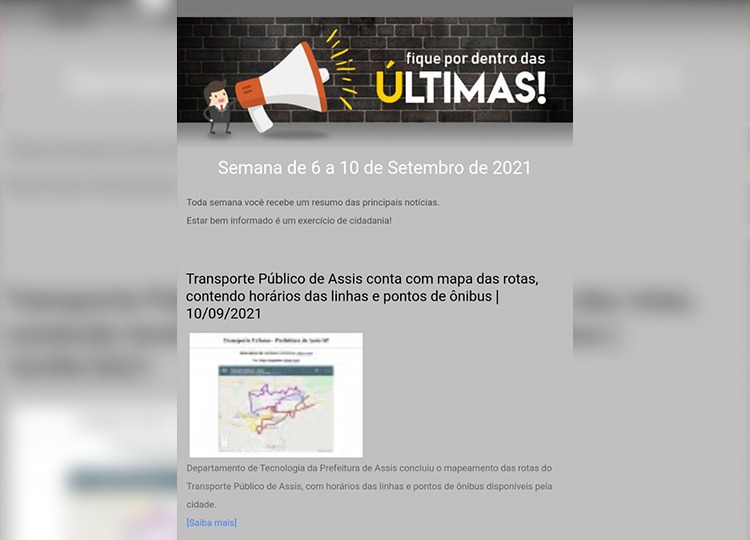 Prefeitura aperfeiçoa entregabilidade de notificações via e-mail