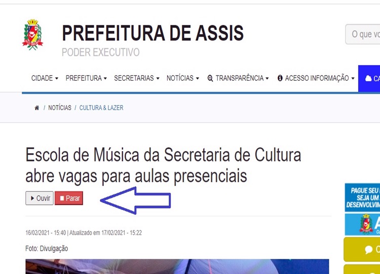 Prefeitura lança plataformas digitais para portadores de deficiência auditiva e visual 