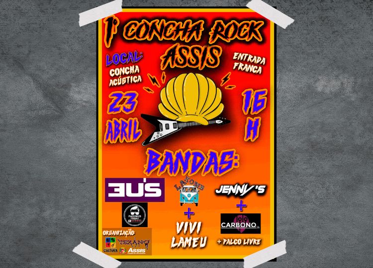 Secretaria de Cultura inicia projeto “Concha Rock Assis”, com parceiros da cultura