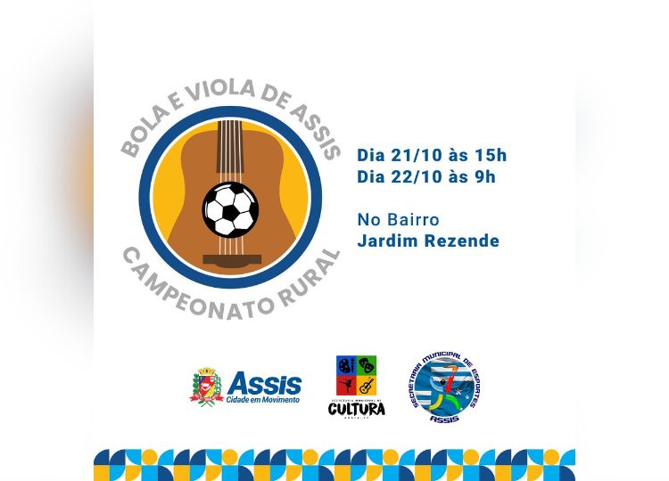 Prefeitura realiza o 2º Torneio Bola e Viola de Assis neste final de semana