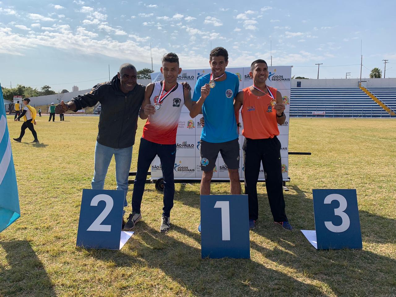 Assis conquista mais medalhas na modalidade atletismo deste sábado, 20