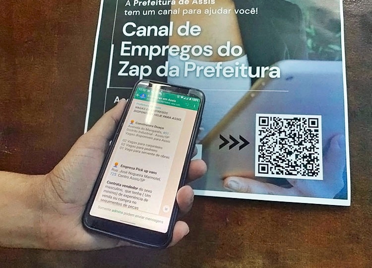 ZAP DE EMPREGOS: Mais de 1700 pessoas já participam do grupo