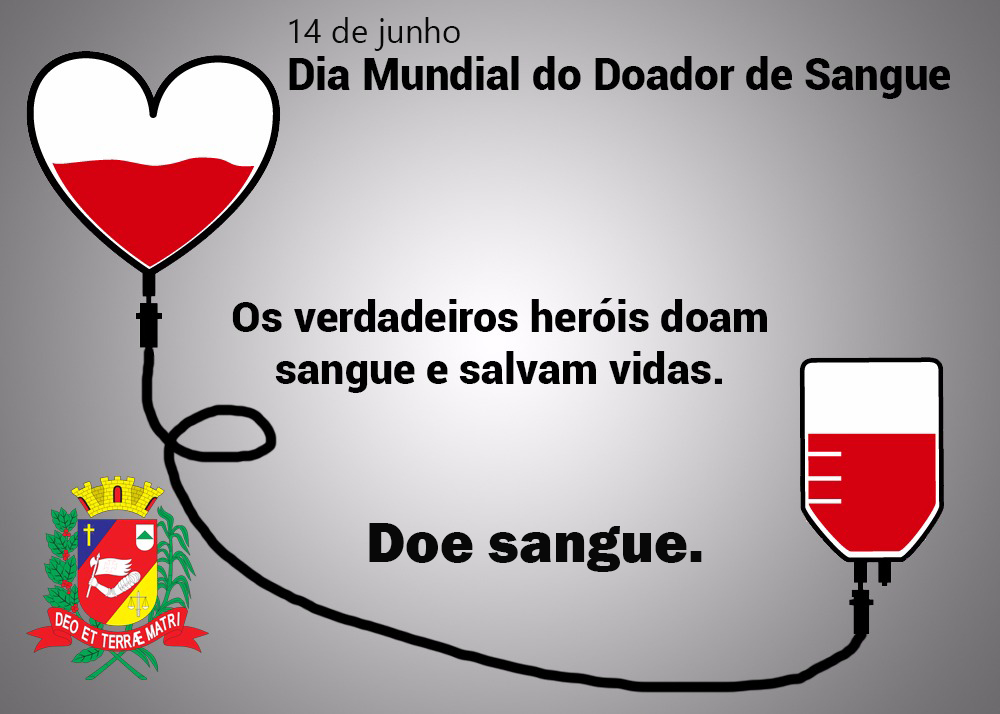 14 de junho Dia Mundial do Doador de Sangue