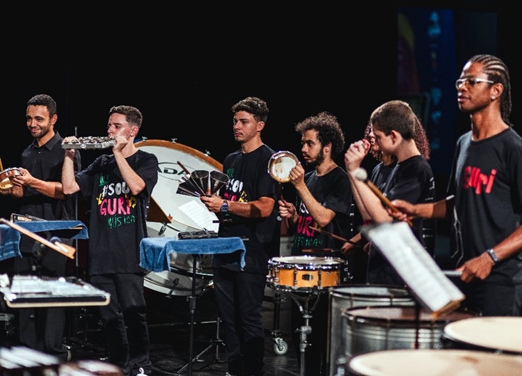 Grupo de Percussão do Guri de Marília se apresenta no Teatro Municipal neste domingo