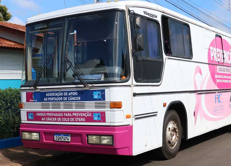 Começa agendamento para o Ônibus do Papanicolau que chega em Assis no próximo dia 13