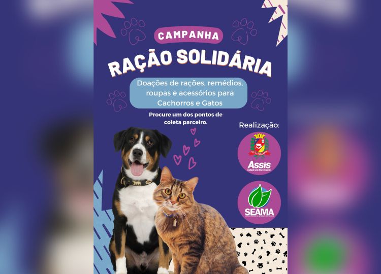 Prefeitura promove ação para ajudar animais abandonados