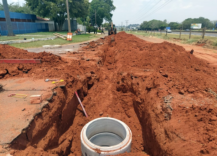 Obras de infraestrutura são iniciadas no Distrito Industrial
