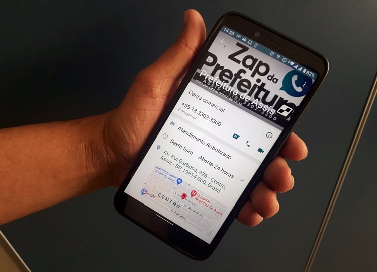 Zap da Prefeitura registra 3.758 atendimentos em 60 dias