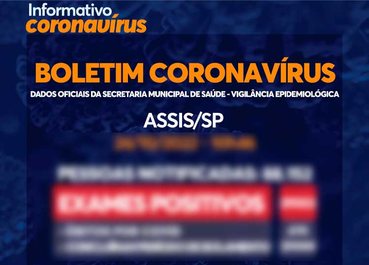 SAÚDE EM MOVIMENTO: A partir de novembro, boletim da COVID-19 será semanal