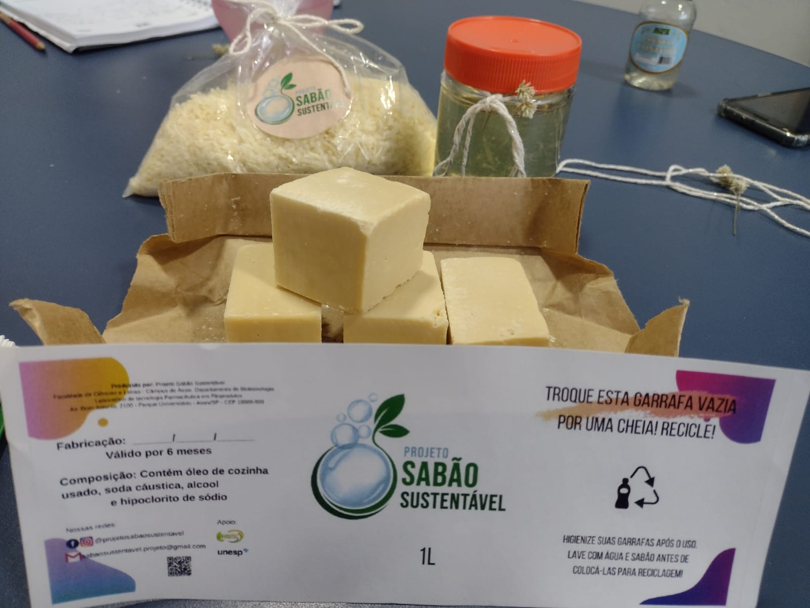 Fundo Social e UNESP promoverão minicursos de ‘Sabão Sustentável’