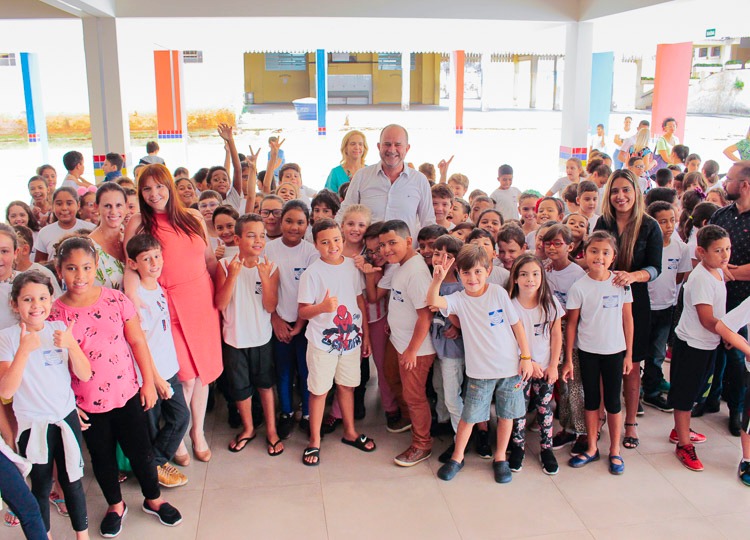 Prefeitura inaugura novo prédio da escola Lucas Thomas Menk