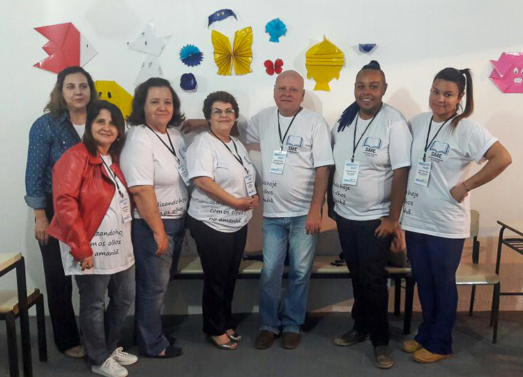 Confira as fotos registradas no estande da Secretaria Municipal da Educação no 1º dia da FICAR.