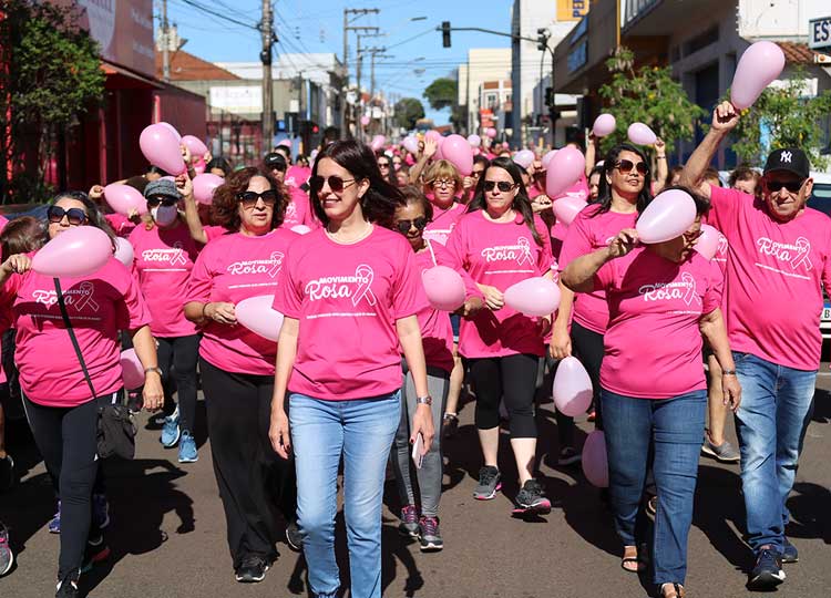 Caminhada do Movimento Rosa acontece nesse sábado, 28
