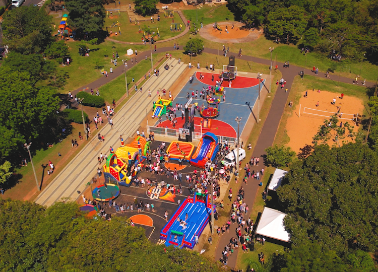 ‘1ª Festa das Crianças’ realizada no Parque Buracão atrai centenas de pessoas