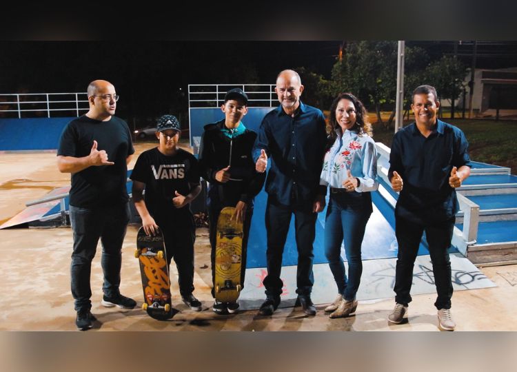 Complexo Parque da Juventude: Pista de skate recebe iluminação