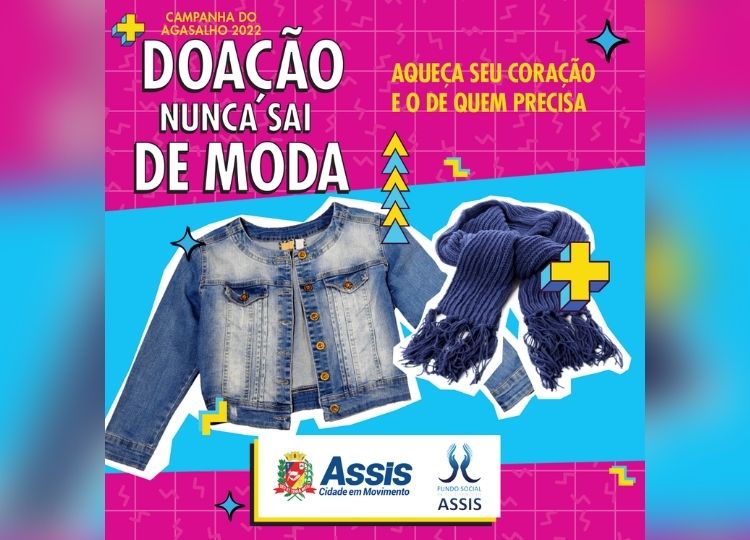 SOLIDARIEDADE EM MOVIMENTO: Fundo Social lança campanha do Agasalho 2022