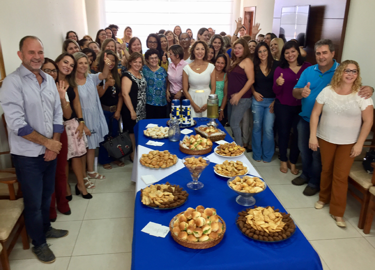 Presidente do Fundo comemora Dia Internacional da Mulher com servidoras municipais